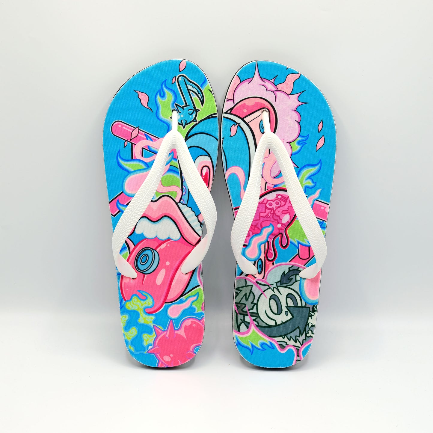 Flip-Flops(Big Tongue Blue)